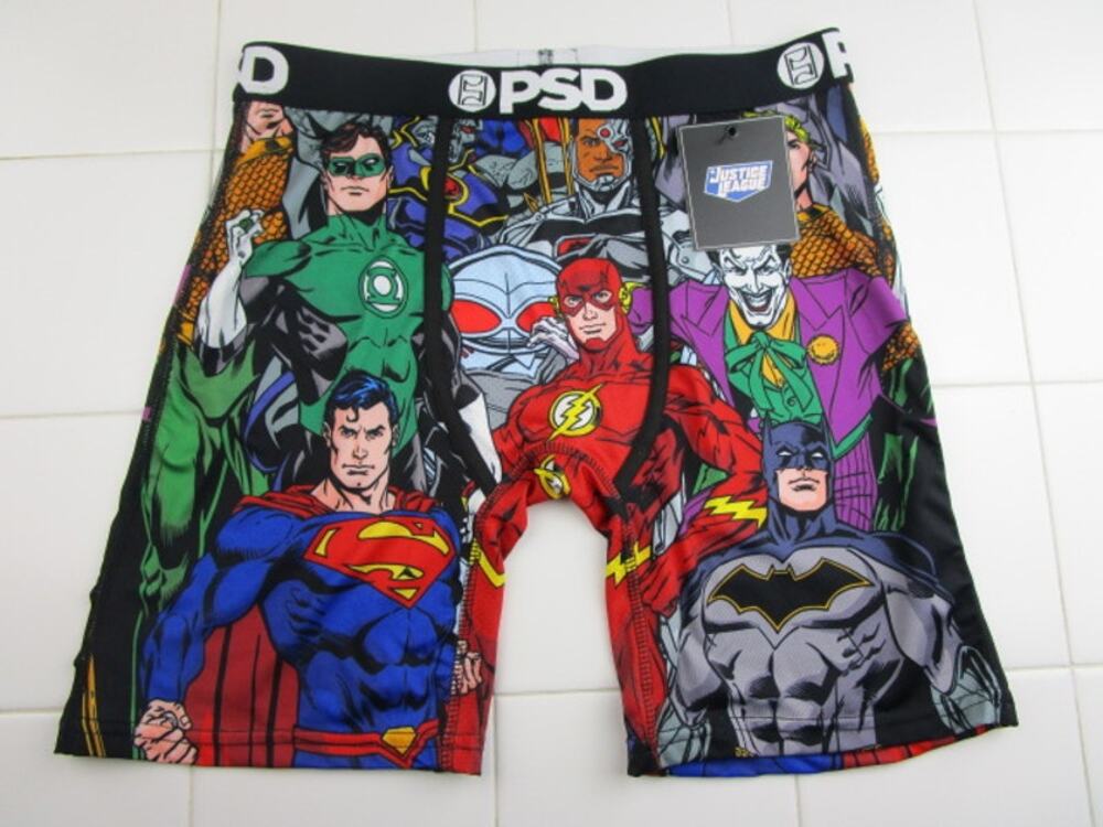 PSD DC Boys Squad Men's Size Medium Underwear Boxer Briefs